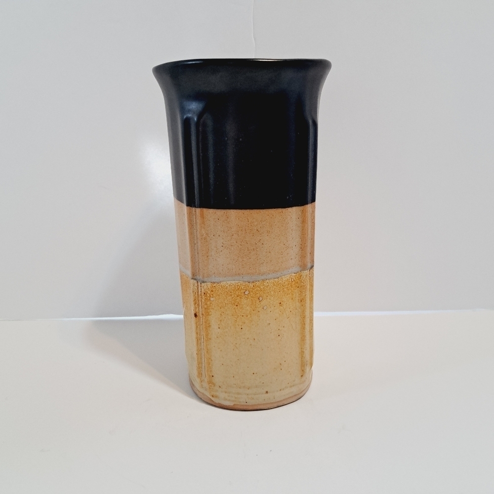 Smoky Mountain Pottery 2008 Layered‎ Tall Vase